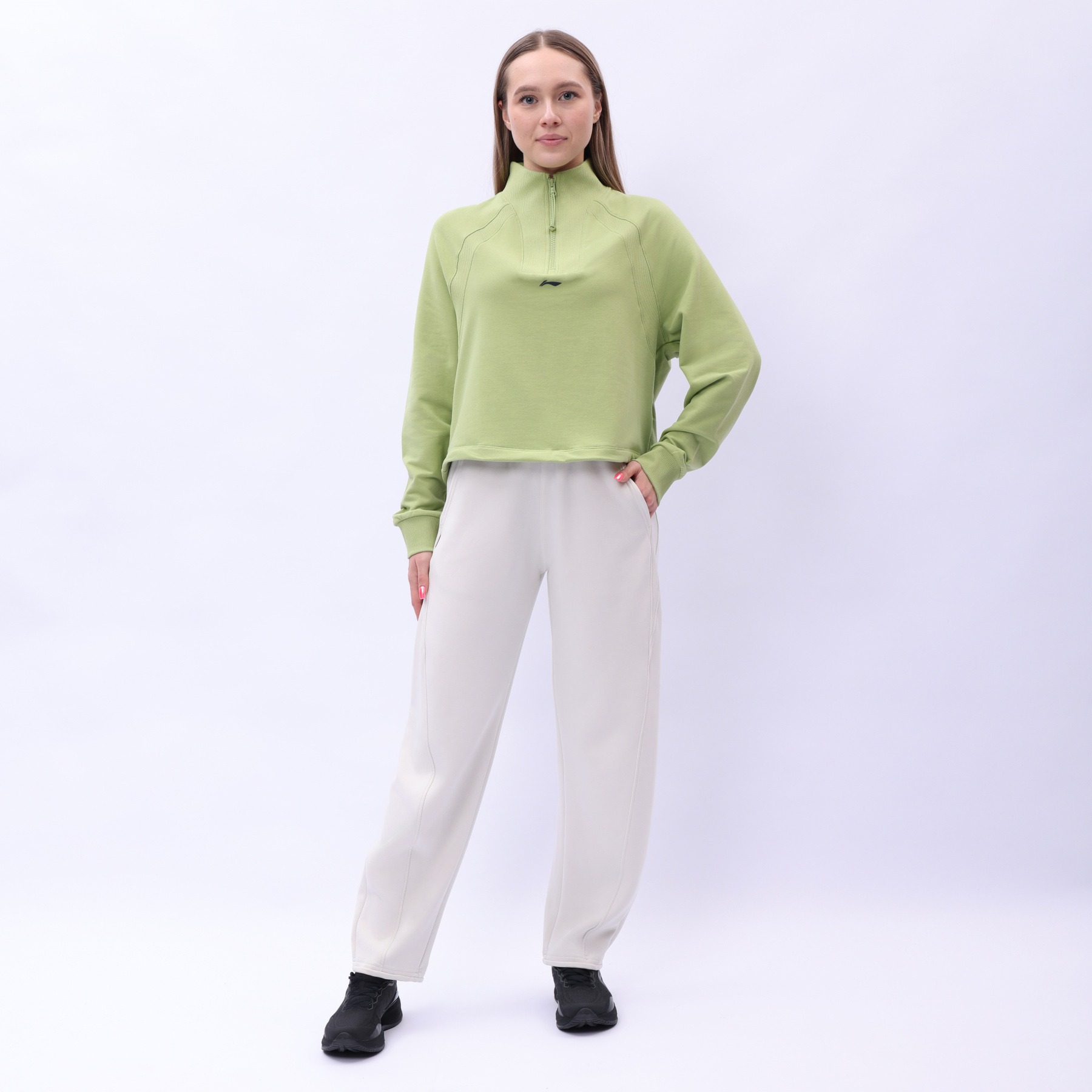 AWDV432-2 Толстовка Workout зеленый